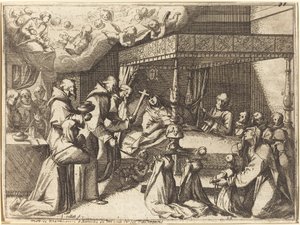 Tod der Königin von Jacques Callot