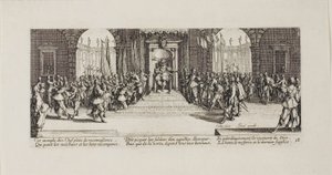 Verteilung der Belohnungen, Platte achtzehn aus Die Elenden des Krieges