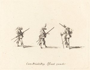 Übung mit dem Musket