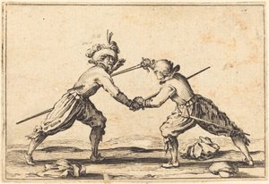 Duell mit Schwertern