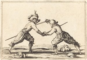 Duell mit Schwertern