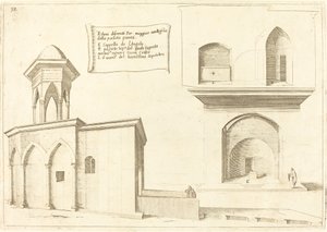 Erhebung der Kirche des Heiligen Grabes von Jacques Callot