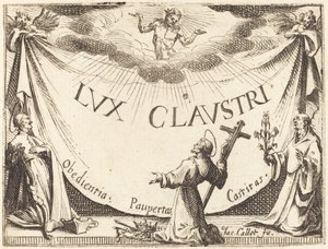 Frontispiz für "Das Licht des Klosters" von Jacques Callot
