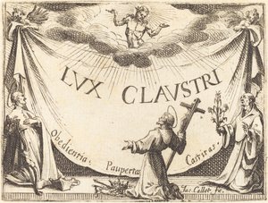 Frontispiz für "Das Licht des Klosters" von Jacques Callot