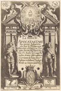 Frontispiz der Heiligen Apokatastase von Jacques Callot