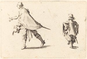 Herr und sein Page von Jacques Callot
