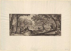 Große Jagd von Jacques Callot