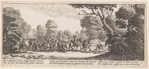 Die Gefangenen werden gebracht von Jacques Callot