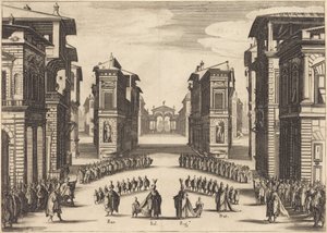 Il Solimano, Akt II von Jacques Callot