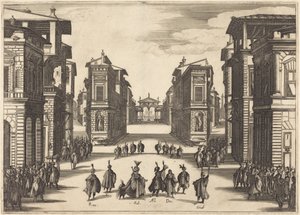 Il Solimano, Akt IV von Jacques Callot