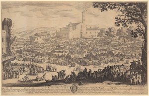 Jahrmarkt von Impruneta von Jacques Callot