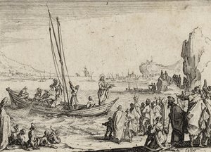 Jesus predigt am See, 1635
