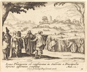 Jesus mit den Pharisäern