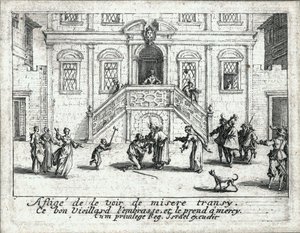 Das Leben des verlorenen Kindes (Gravur) von Jacques Callot