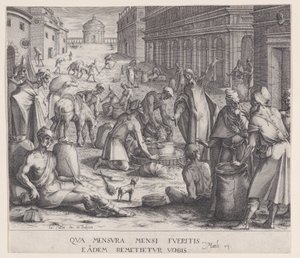 Die Getreidemesser von Jacques Callot