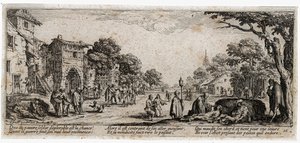 Die Elend und Leiden des Krieges von Jacques Callot
