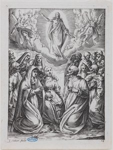 Die Bilder von Rom, die Himmelfahrt von Jacques Callot