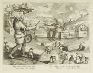 Die Monate. 7, Juli von Jacques Callot