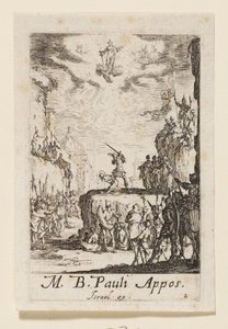 Martyrium des Apostels Paulus von Jacques Callot