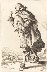 Edelmann mit Filzhut, verbeugend von Jacques Callot