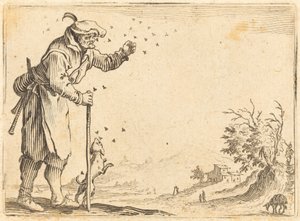 Bauer wird von Bienen angegriffen
