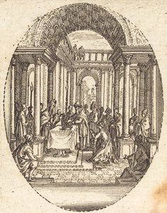 Darstellung im Tempel von Jacques Callot