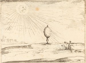 Strahlen der Sonne von Jacques Callot