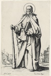 Heiliger Jakobus der Jüngere aus Les Grands Apôtres, 1631 von Jacques Callot