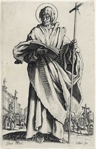 Heiliger Philippus aus Les Grands Apôtres, 1631 von Jacques Callot