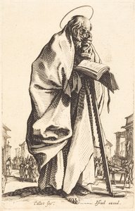 Der heilige Simon von Jacques Callot