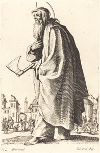 Heiliger Thaddäus von Jacques Callot