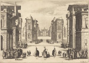 Solimano, Akt I von Jacques Callot