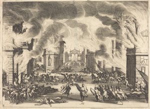 Solimano, Akt V von Jacques Callot