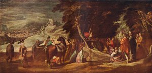 Johannes predigt in der Wüste, ca. 1620-1635, 1924