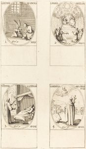 St. Peter, Apostel; St. Maria der Engel; Entdeckung des Körpers von St. Stephan; St. Dom von Jacques Callot