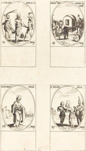 St. Urban; Die Überführung von St. Maria von James; St. Quadrat; St. Julius von Jacques Callot