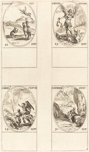 St. Wenzel; St. Michael, Erzengel; Der Schutzengel; St. Hieronymus