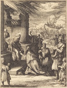 Die Anbetung der Könige von Jacques Callot