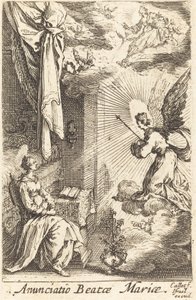 Die Verkündigung von Jacques Callot