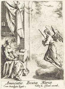 Die Verkündigung von Jacques Callot