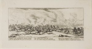 Die Schlacht, Platte drei aus Die Leiden des Krieges