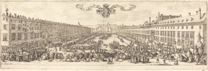 Die Carriere in Nancy, um oder nach 1621 von Jacques Callot