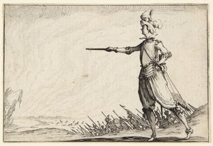 Der Kommandant zu Fuß von Jacques Callot