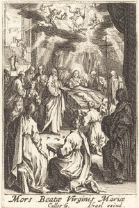 Der Tod der Jungfrau, um oder nach 1630 von Jacques Callot