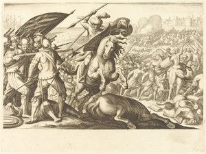 Die Niederlage der türkischen Kavallerie, ca. 1614