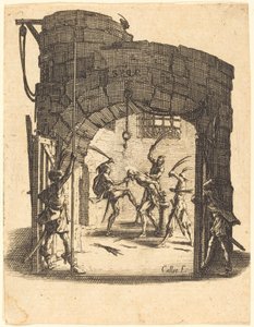 Die Geißelung von Jacques Callot