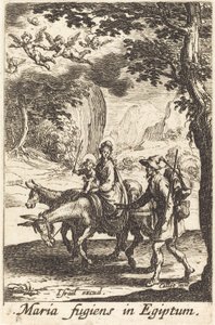 Die Flucht nach Ägypten von Jacques Callot