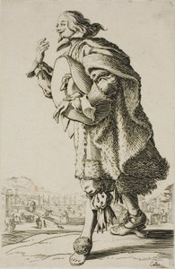 Der Herr, der grüßt, während er seinen Hut unter dem Arm hält, Platte zwei aus La Noblesse