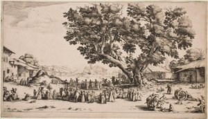 Der Jahrmarkt von Gondreville von Jacques Callot