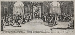 Die großen Leiden des Krieges: Verteilung der Belohnung von Jacques Callot